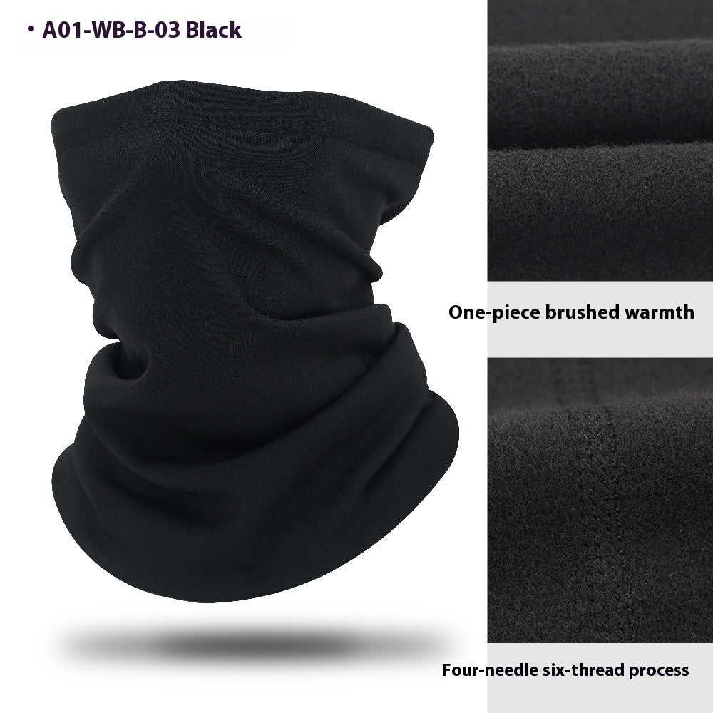 Fleece Chaud Écharpe épaissée Masque de cyclisme de sport de plein air