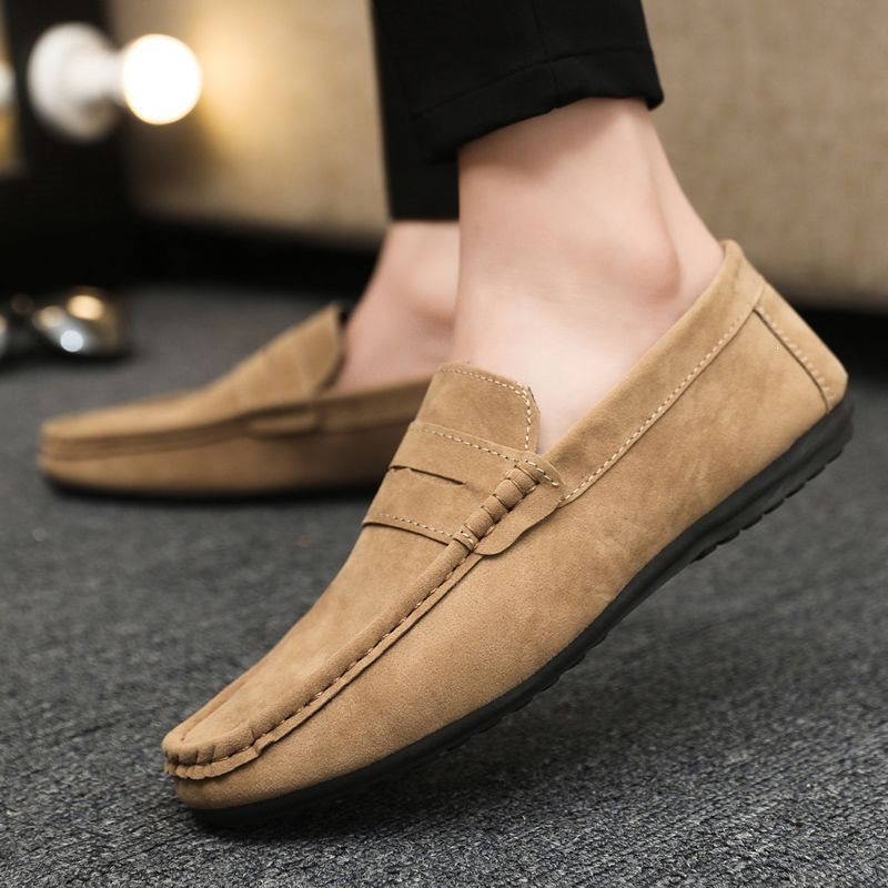 Chaussures décontractées polyvalentes de style britannique pour hommes