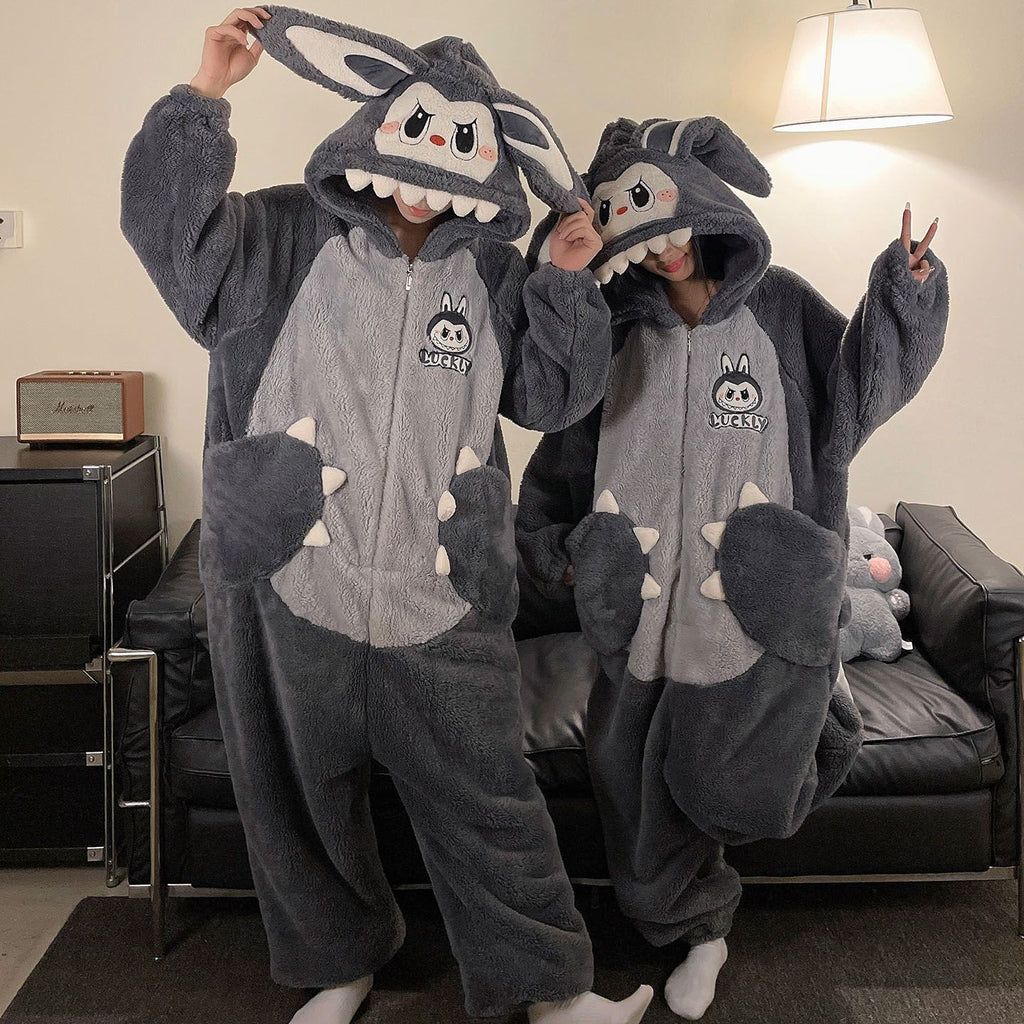 Ensemble de vêtements de salon pour jeunes de style caricature