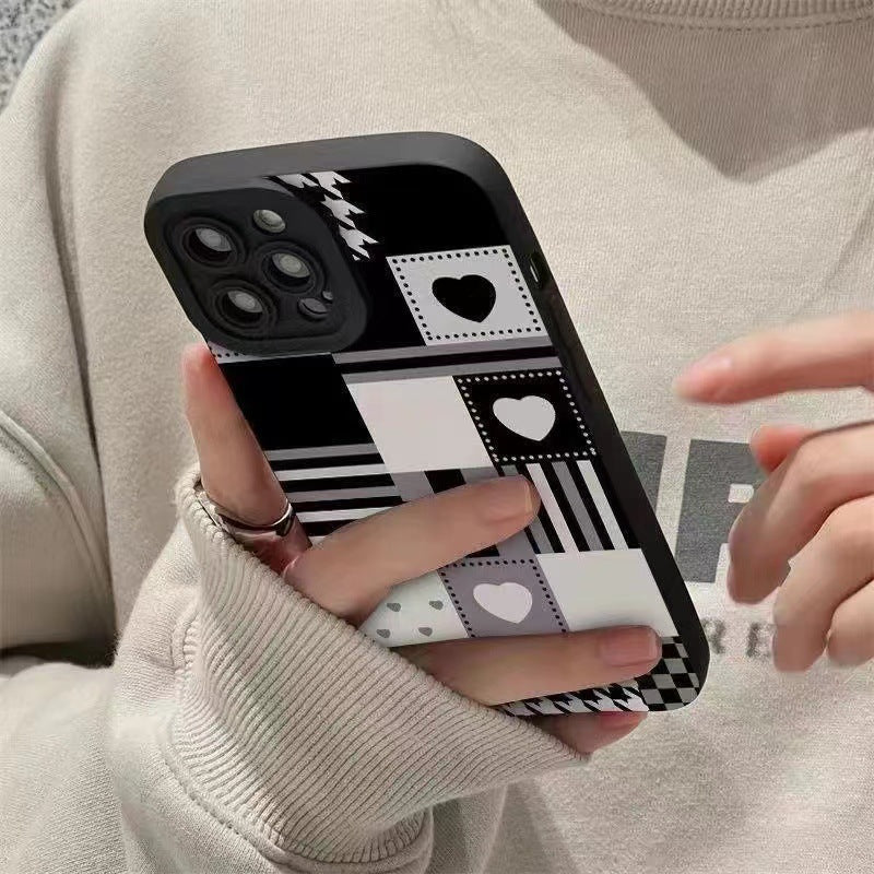 Étalonnage du boîtier de téléphone Grid Silicone souple tout compris