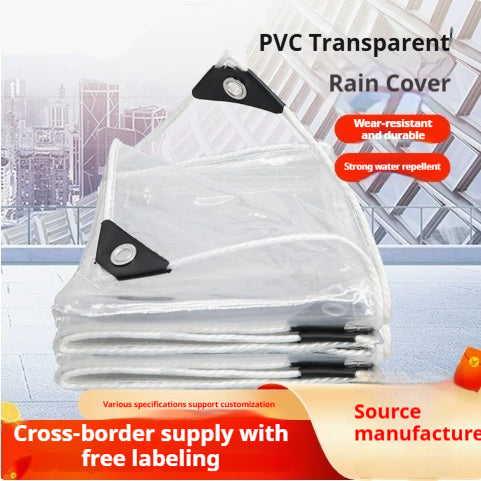 Balcon résistant au vent feuille en plastique thermique de serre épais transparent imperméable