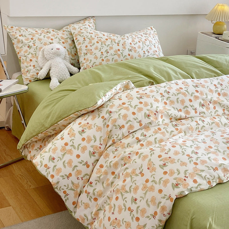 Couverture de courtepointe en coton pour usage domestique