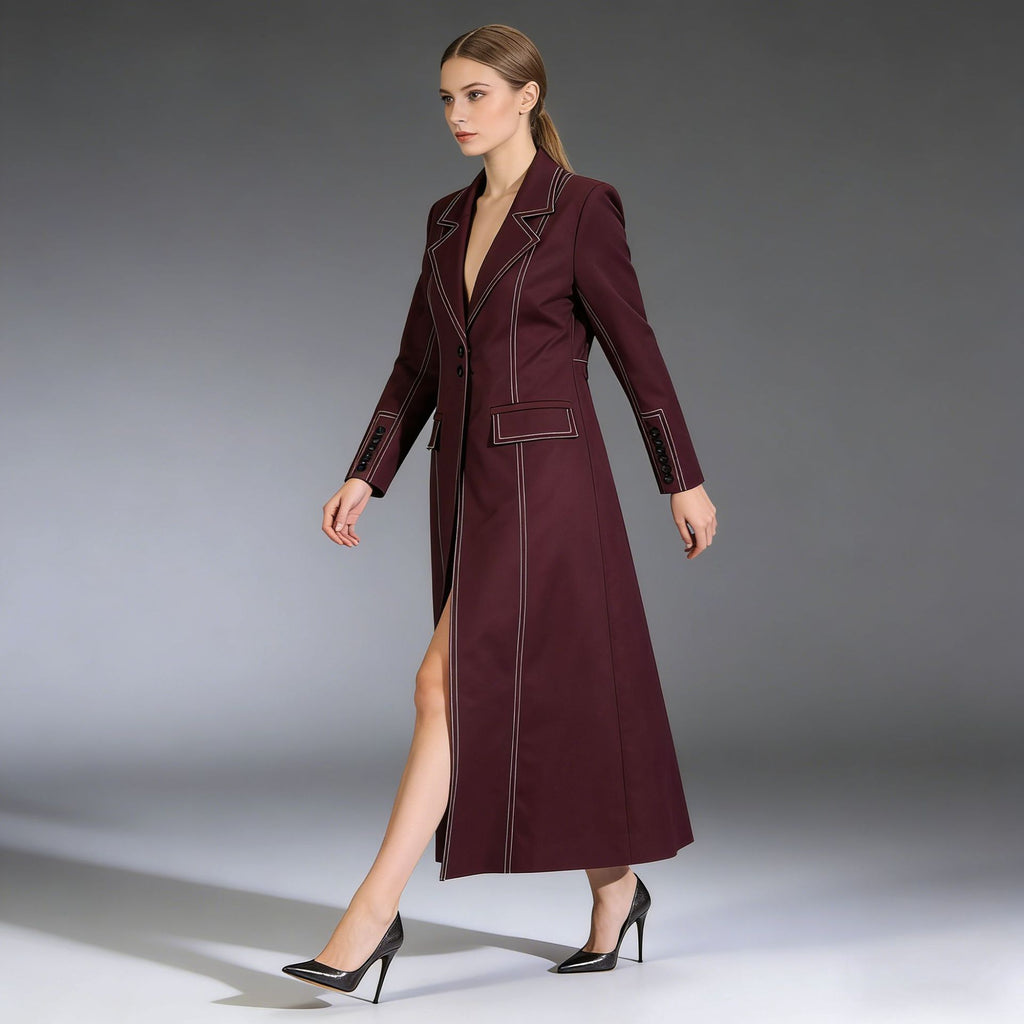 Manteau à manches longues élégant et élégant pour femmes