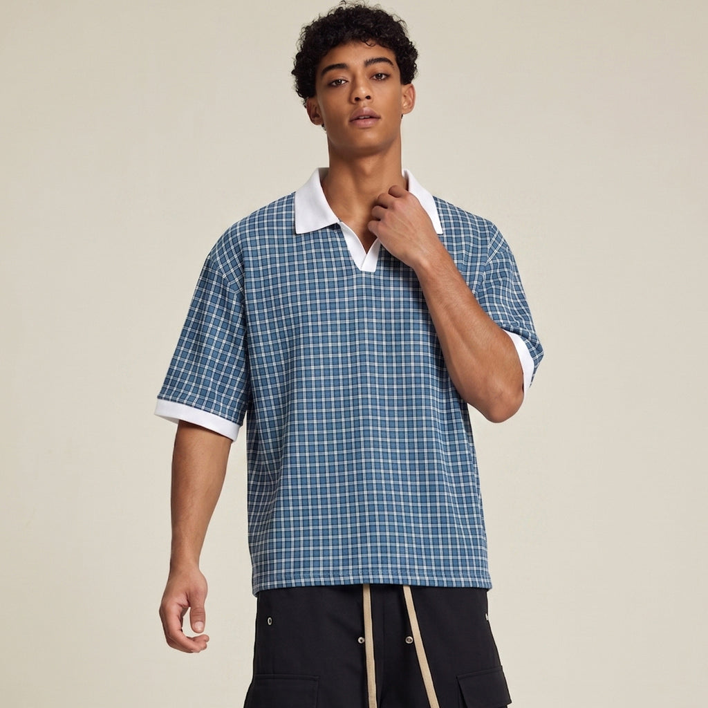 Chemise à manches courtes à manches courtes pour hommes