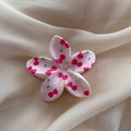 Femmes Empreinte florale Coiffure