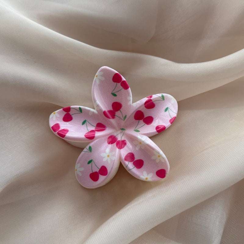 Femmes Empreinte florale Coiffure