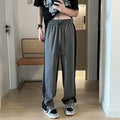 Pantalons à bloc de couleur avec un doux drapée Feelversatile tendance et occasionnel