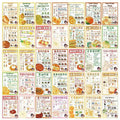 Stickers Menu Gourmet-Snack Breakfast-64 feuilles