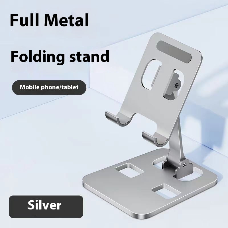 Rajustement multi-angle de pliage de bureau Porte-téléphone en alliage complet