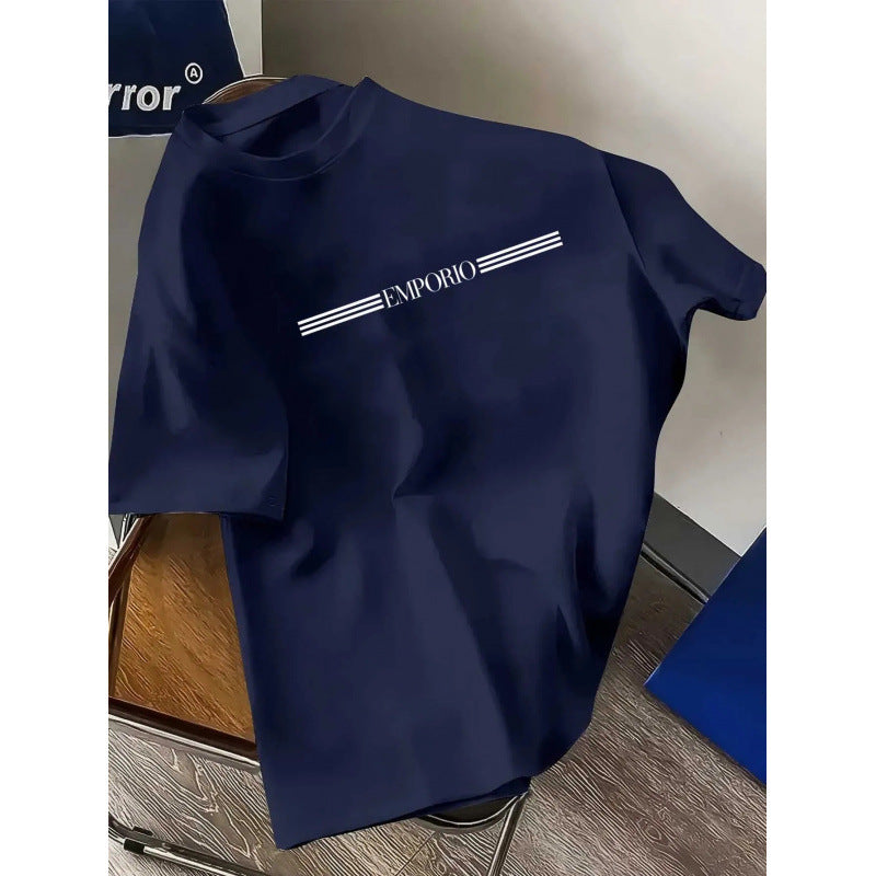Cotton Men's Luxury Brand Lettered Style