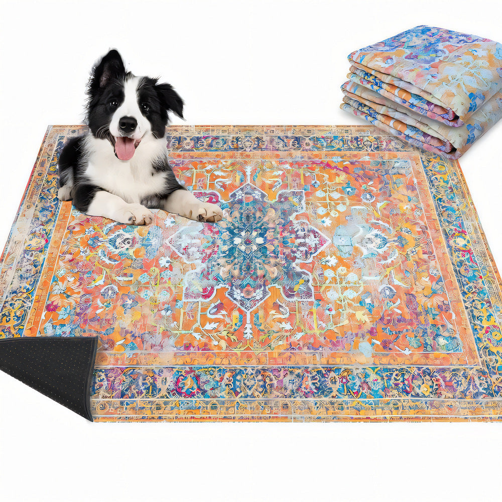 Résistant à la tache transversale et facile à nettoyer Canapé et table à café Rug tapis résistant à l'urine