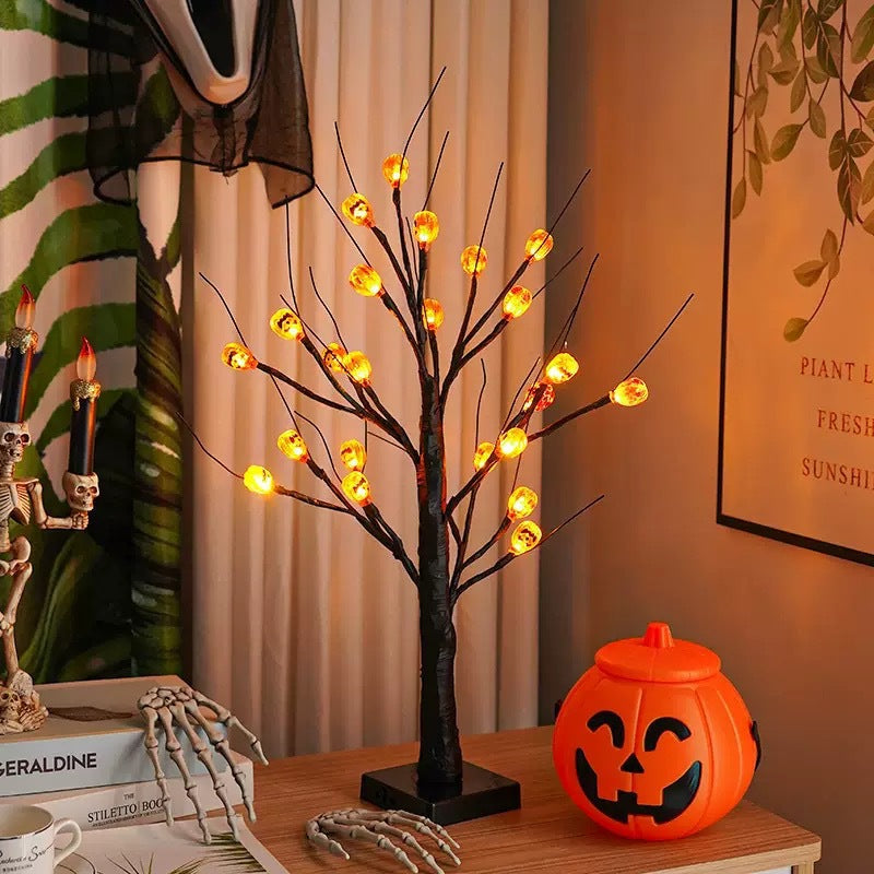 Halloween Pumpkin-Shape Salon Fête lumière nuit