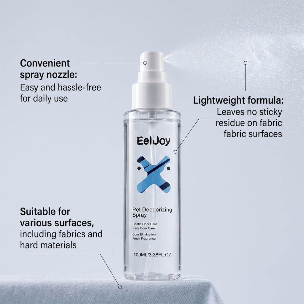 Spray désodorisant pour animaux de compagnie