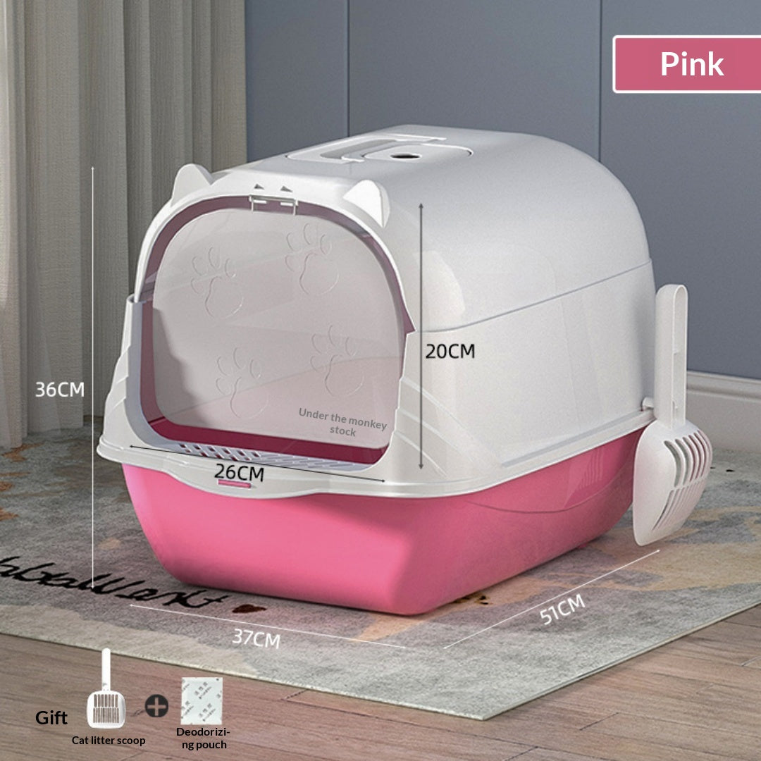 Boîte à litière pour chats extra-large