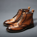 Bottes en cuir trendy casual homme
