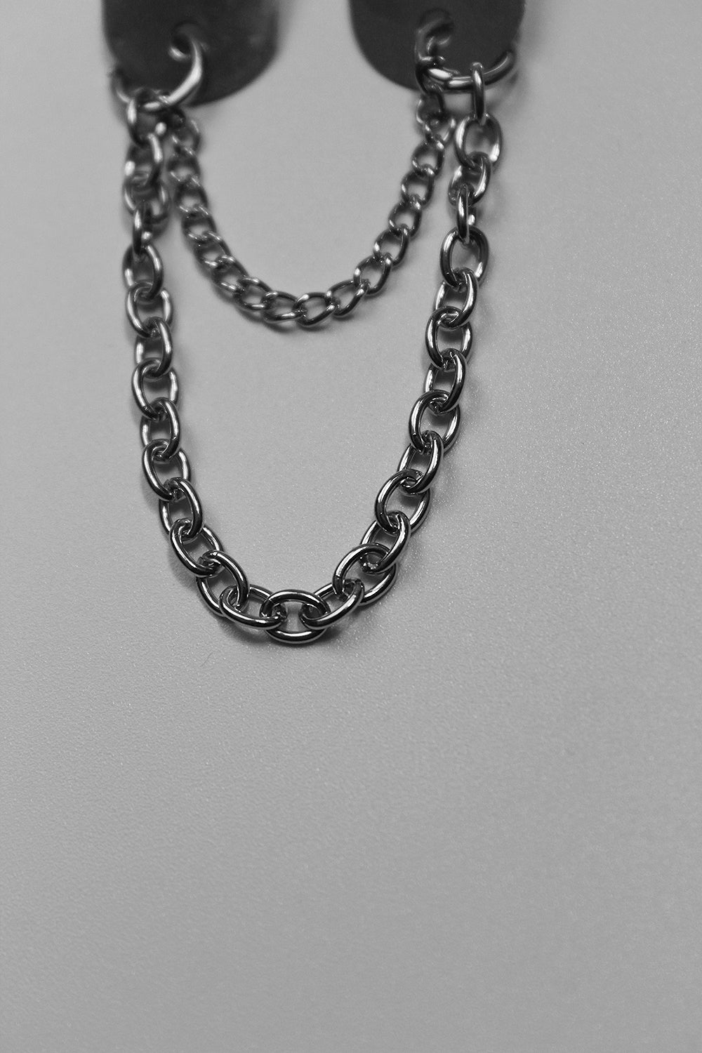 Clockwork Maison chaîne noir épingle à cheveux noir chaîne
