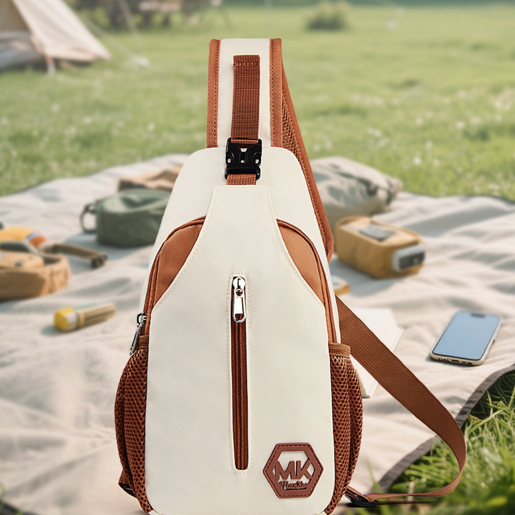 Sac Crossbody résistant à l'usure Sac à la mode de style coréen Outdoor Casual Chest Pack