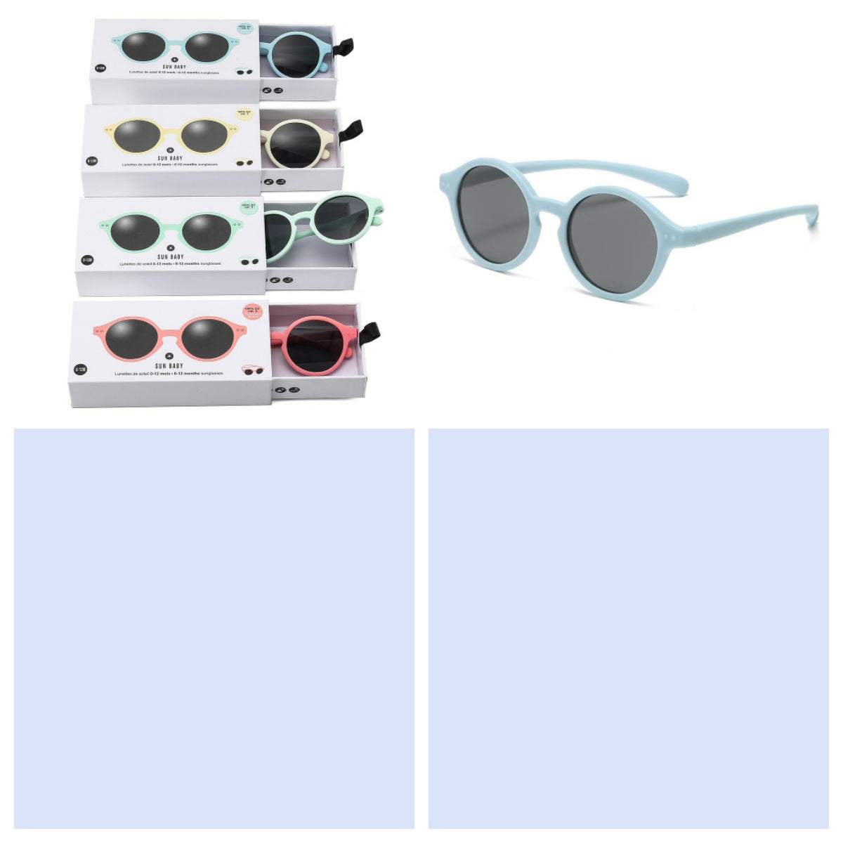 Lunettes de soleil Silicone Kids Protection UV polarisé