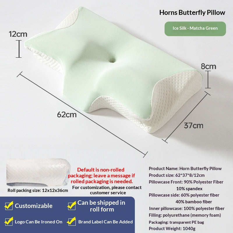 Oreiller en mousse mémoire avec récupération lente pour usage domestique