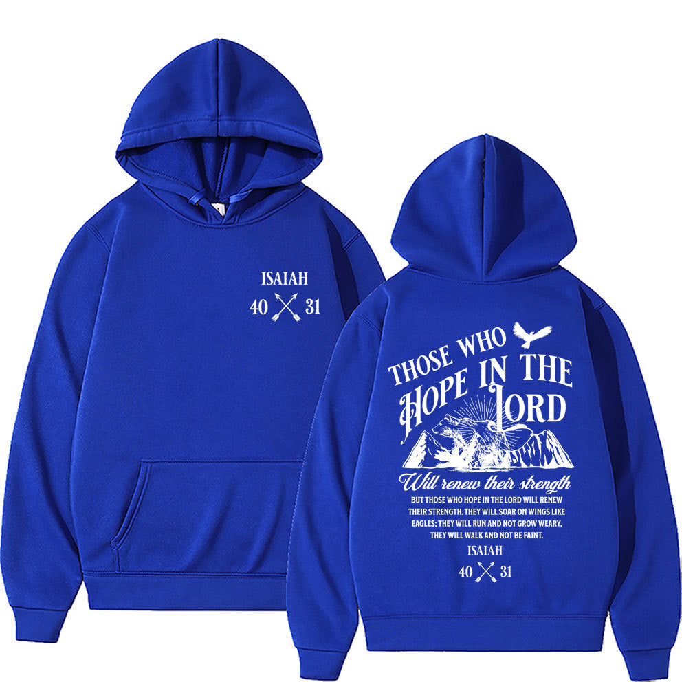 Christian Jesus Letters Imprimer Hoodies Hommes Vêtements Femmes