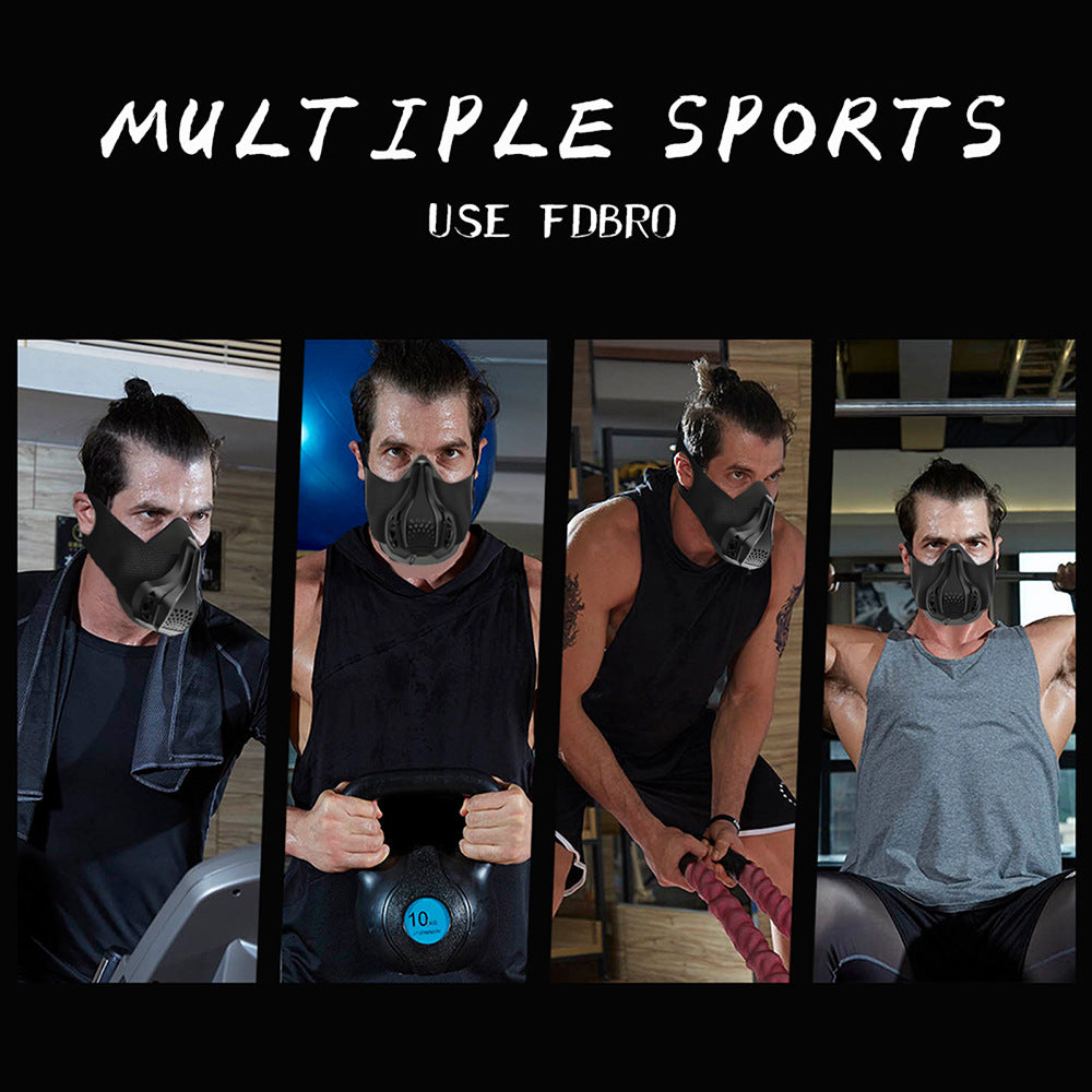 Tête d'entraînement sportive de contrôle de l'oxygène à six rapports
