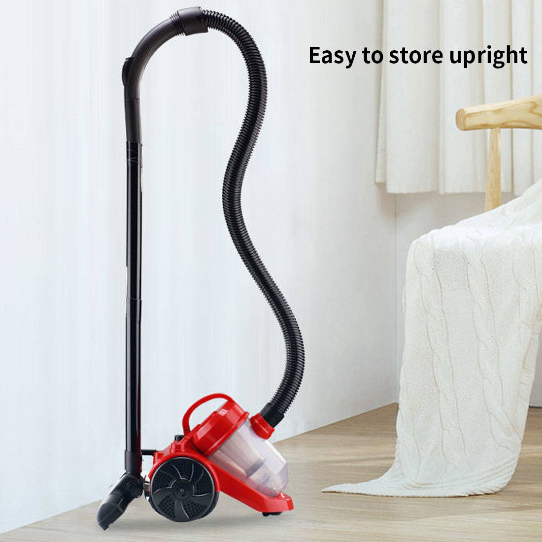 9PCS Red Black Multifunction Vacuum Dust Detector with 100W Motor UK
