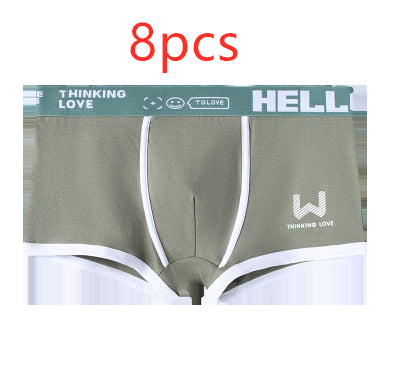 Boxers homme Trendy Respirant Couleur Contraste