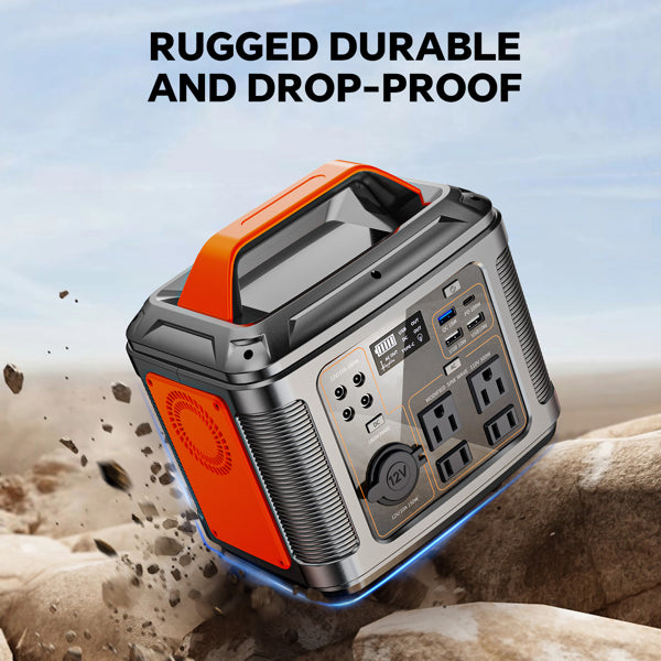 Powerbank 300w Portable Power Station avec panneau solaire 60w pour le camping générateur solaire 296