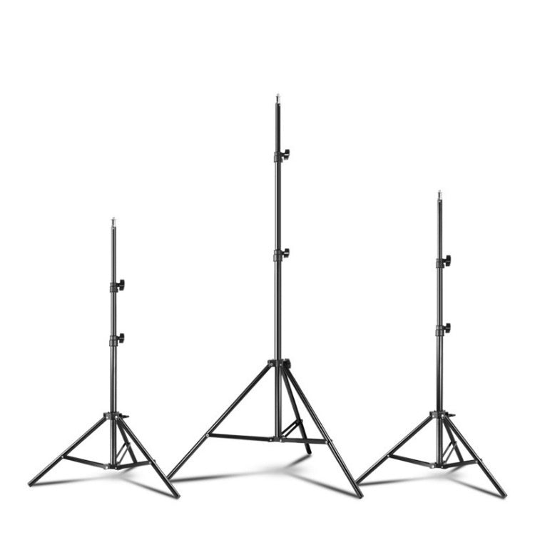 Mobile Phone Tripod 1.1m 1.6m 2.1m Retractable Tripod Floor Standing Photography Stand