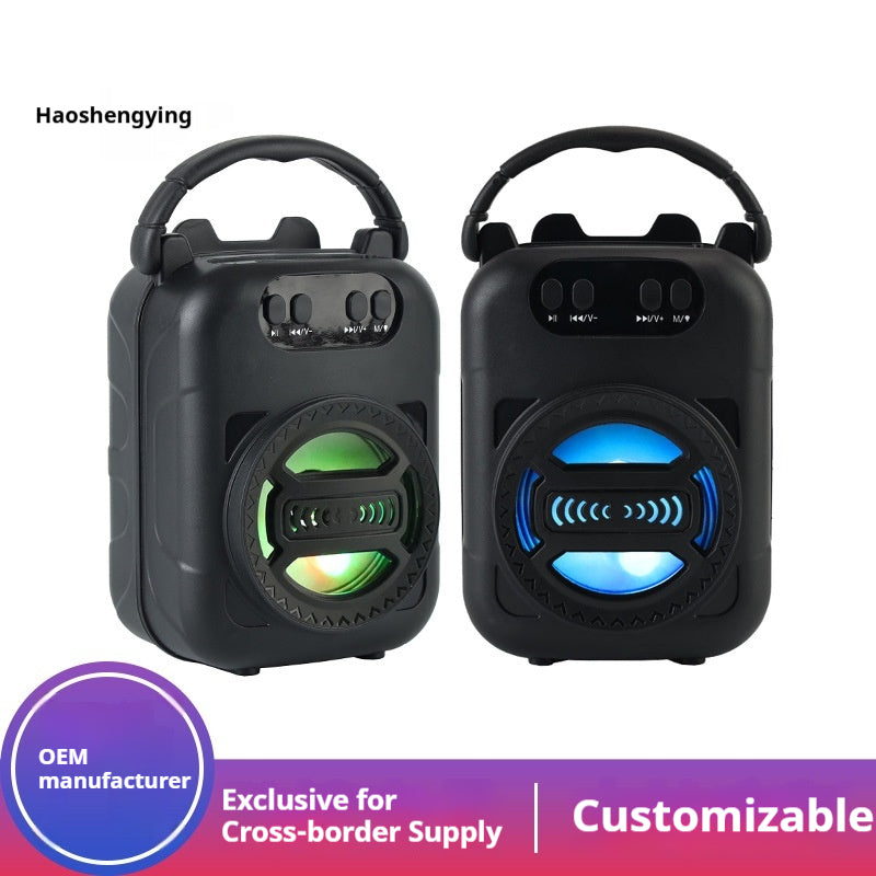 Bureau extérieur Universal Bluetooth lecteur de carte USB lecteur radio Microphone chant fils