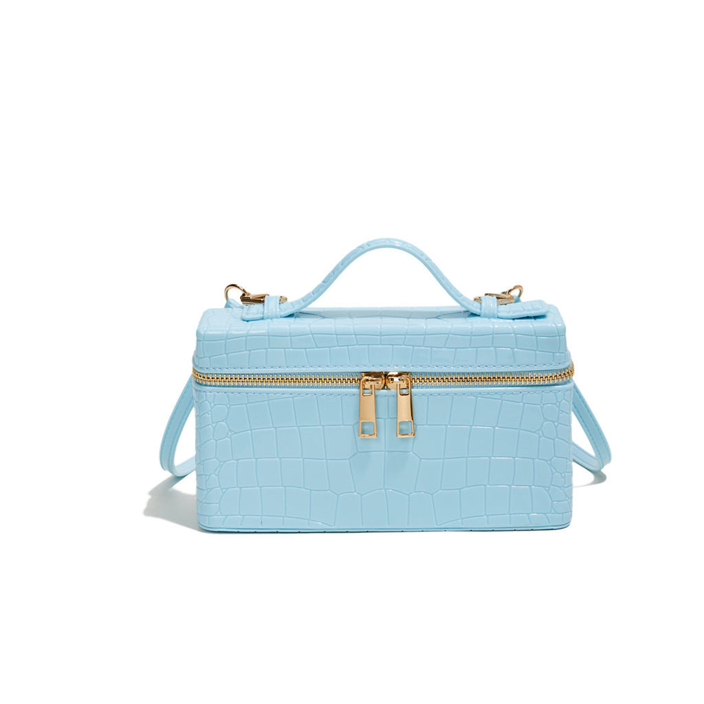 Spring Launch Pattern First Layer Cowhide Etui en cuir Mini sac à main pour les femmes