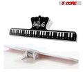 Clip noir partition de musique en plastique durable clips fixes