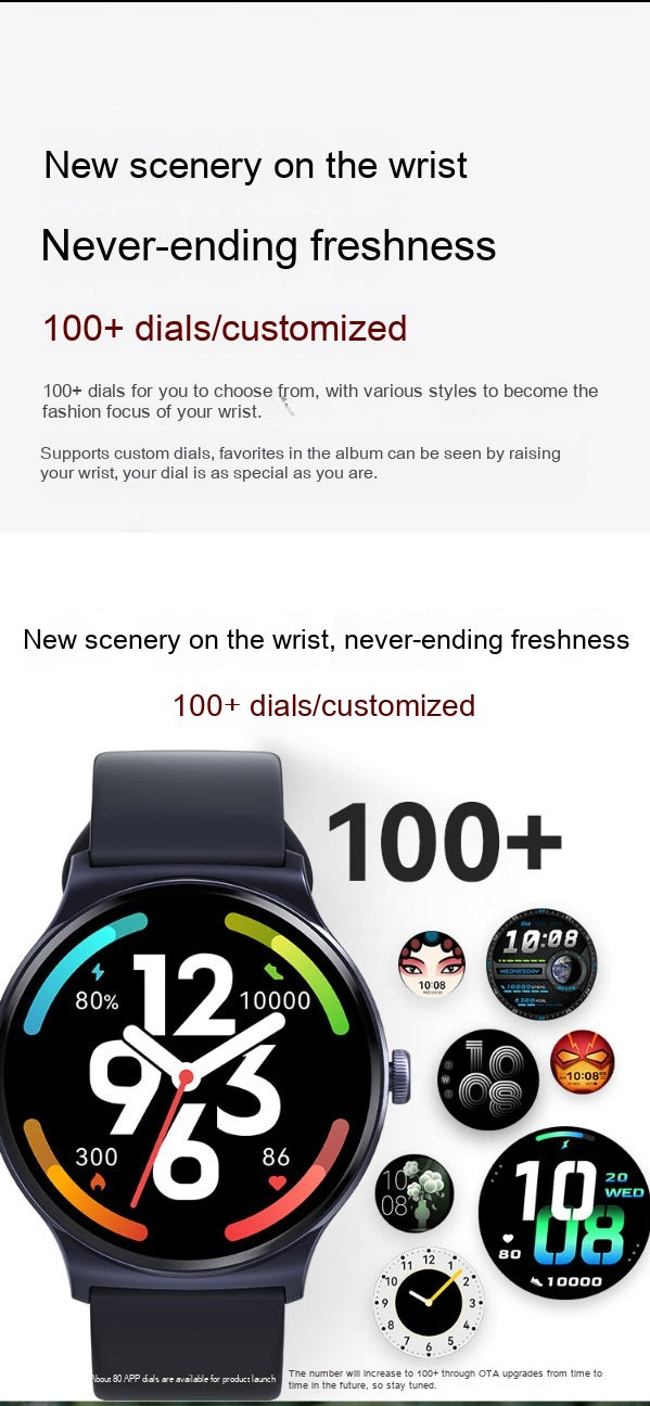 Sport Smart Watch Multifonctionnel IP68 Imperméable Et sans poussière
