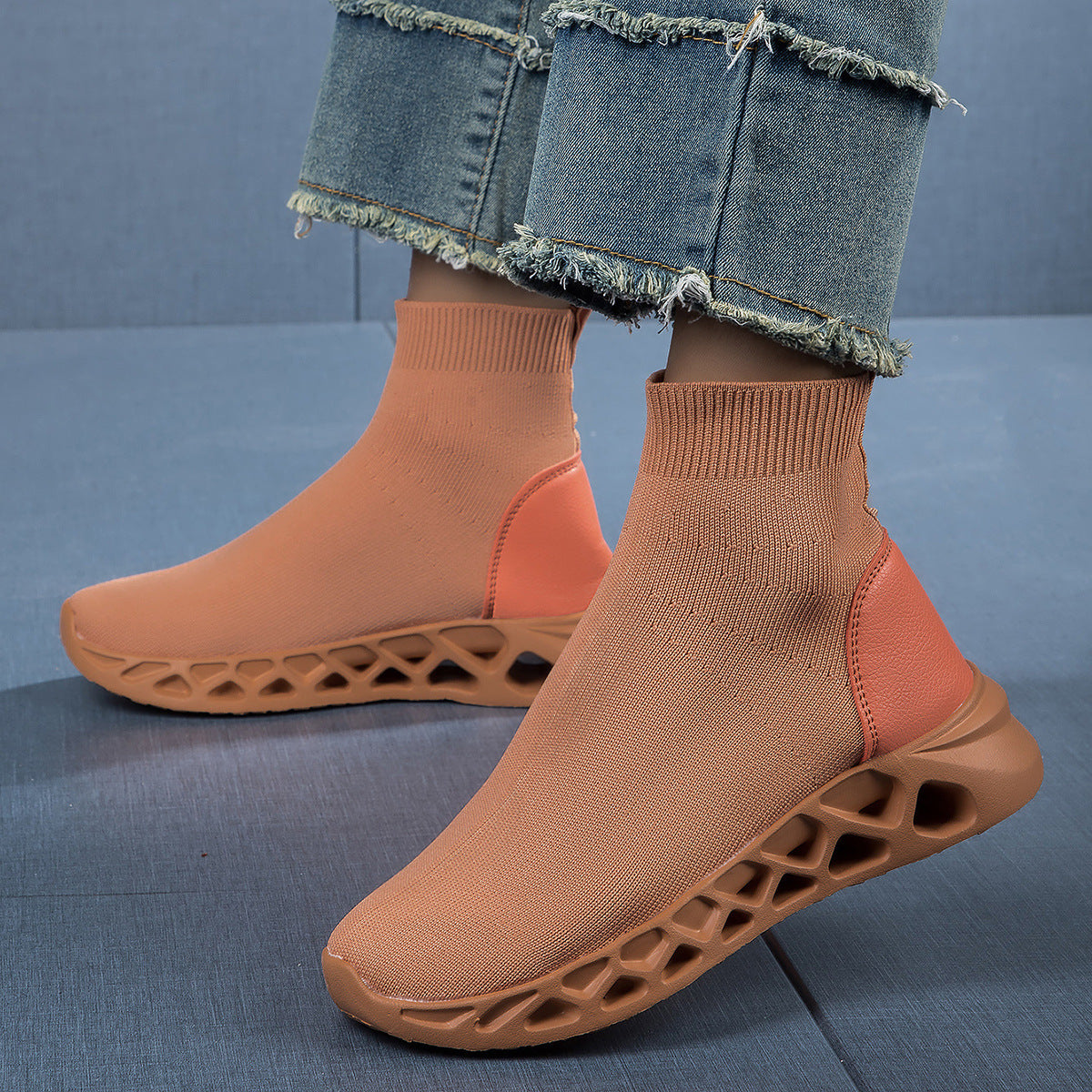Chaussettes extensibles haut de gamme Chaussettes en cheville Chaussures respirantes