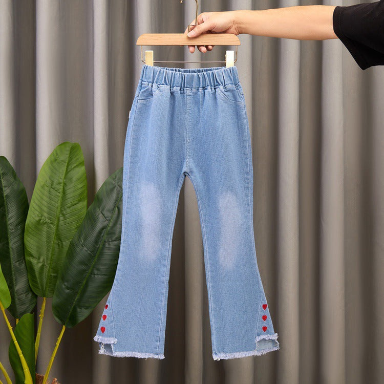 Pantalons à jambes larges pour enfants Conférencier occasionnel
