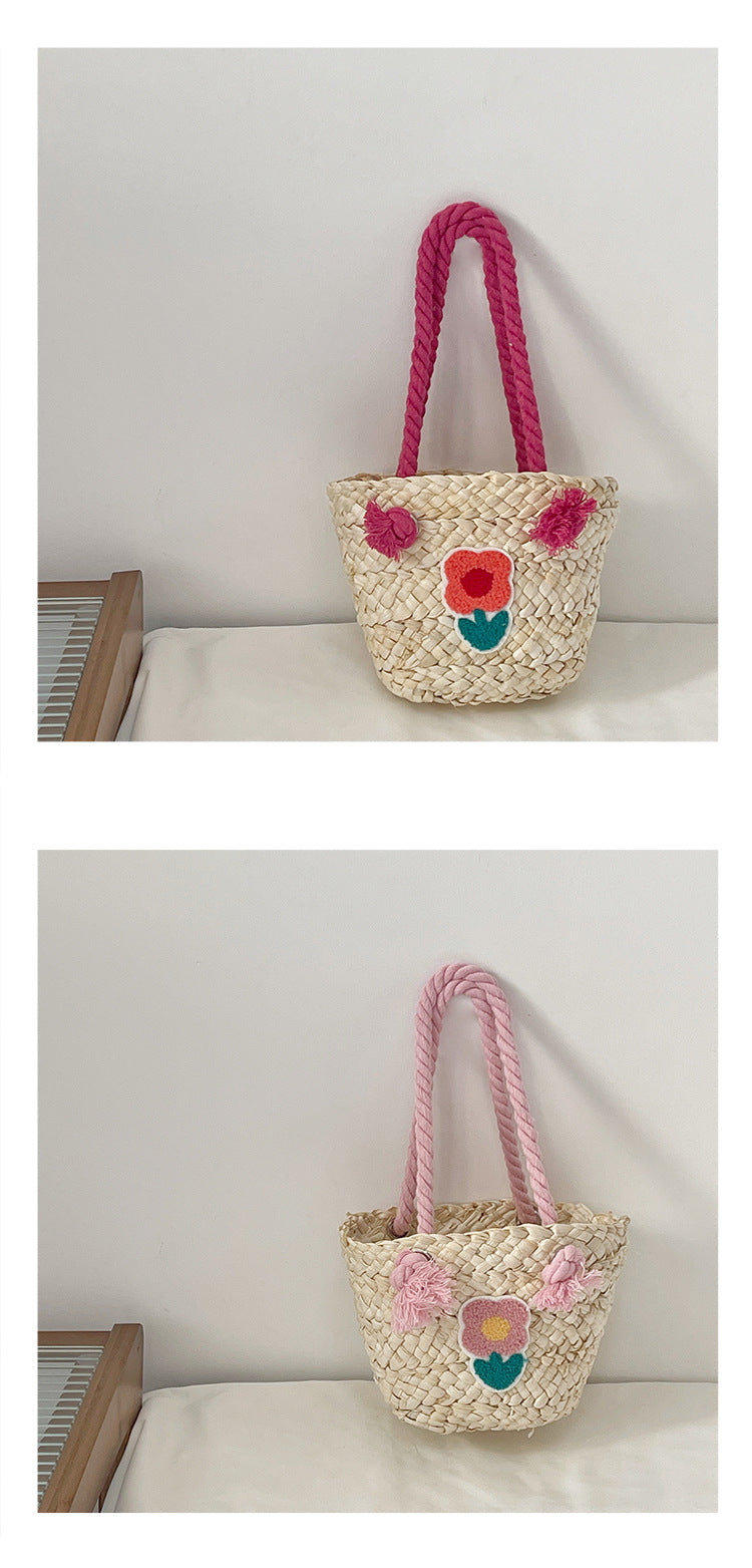 Sac de messager tricoté pour enfants