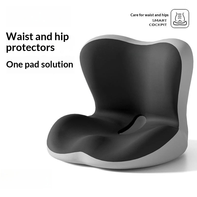 Siège d'une pièce et dossier Coussin Hip-enhancement Design