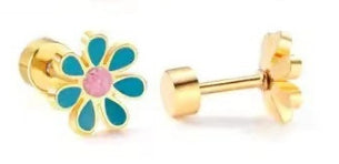 Boucles d'oreilles en acier inoxydable de style européen et américain