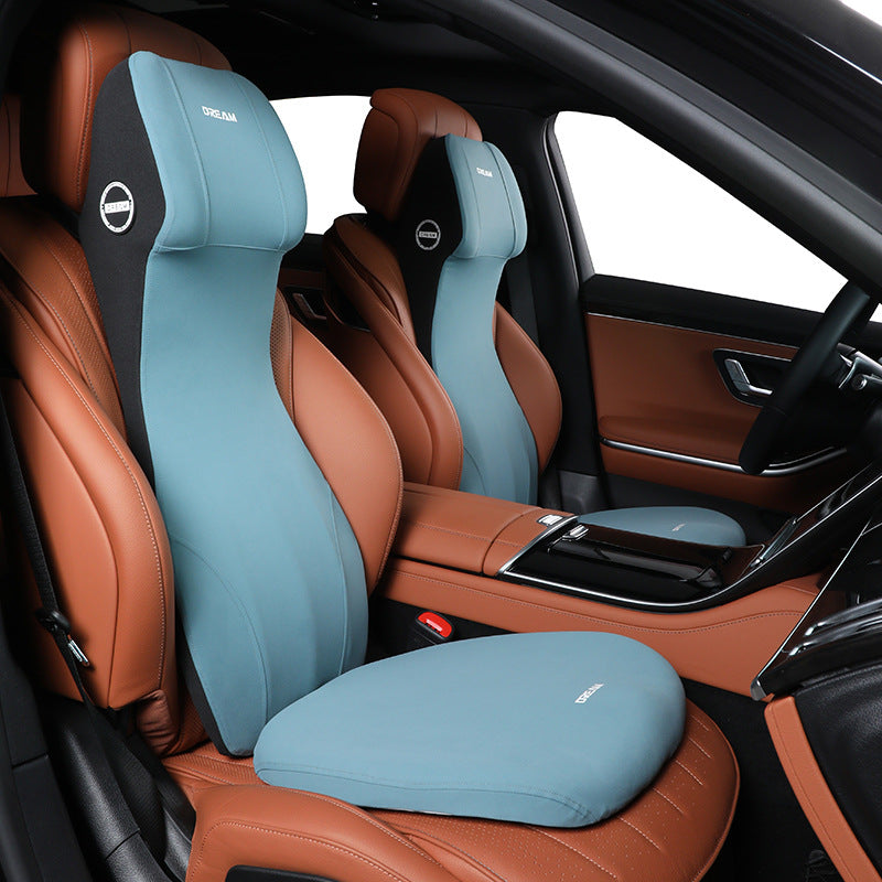 Coussin d'appuie-tête de taille automobile Mousse à mémoire en une pièce