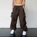 Pantalons de travail vintage de style américain pour hommes et femmes