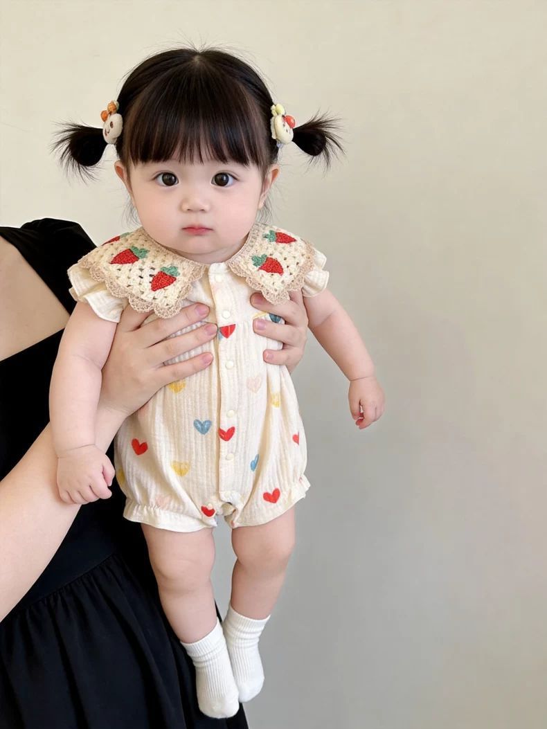 Été coton respirant bébé Onesie
