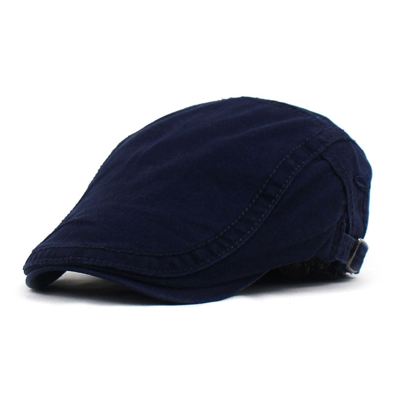 Bouchon casual pour hommes de béret brodé