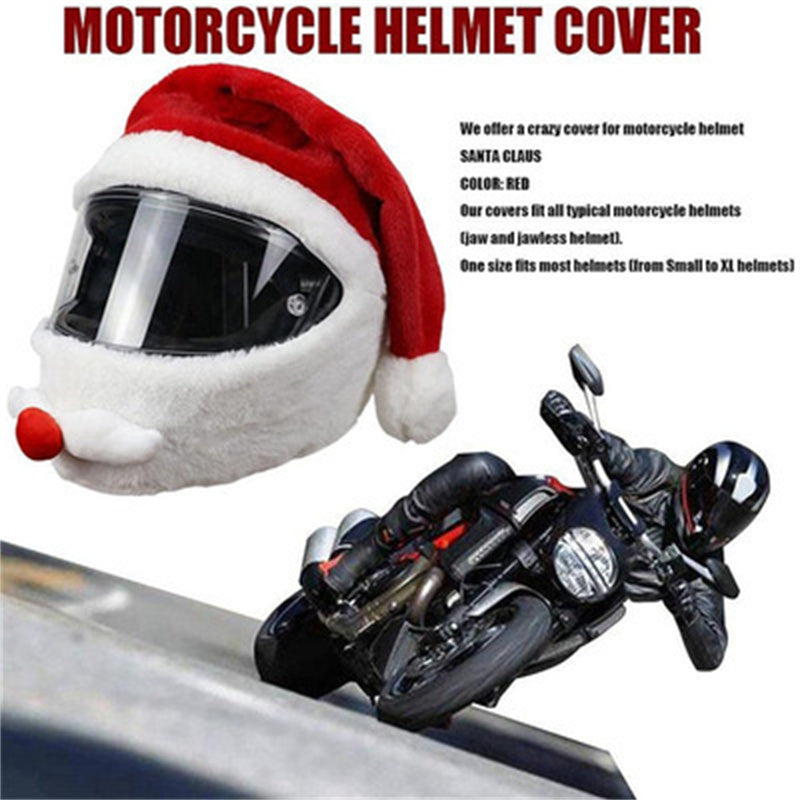 En plein air drôle Capuche de moto Santa Claus