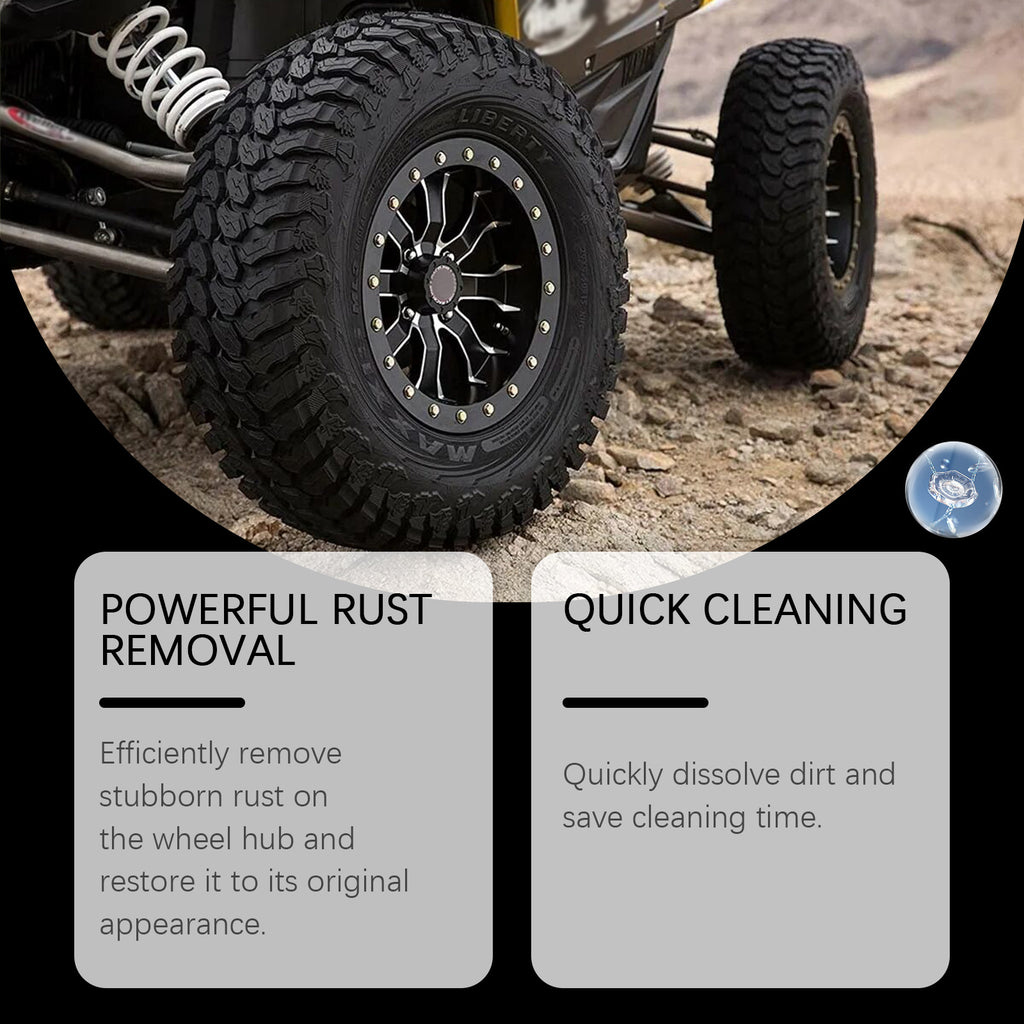 Nettoyage et décontamination de la rouille de voiture