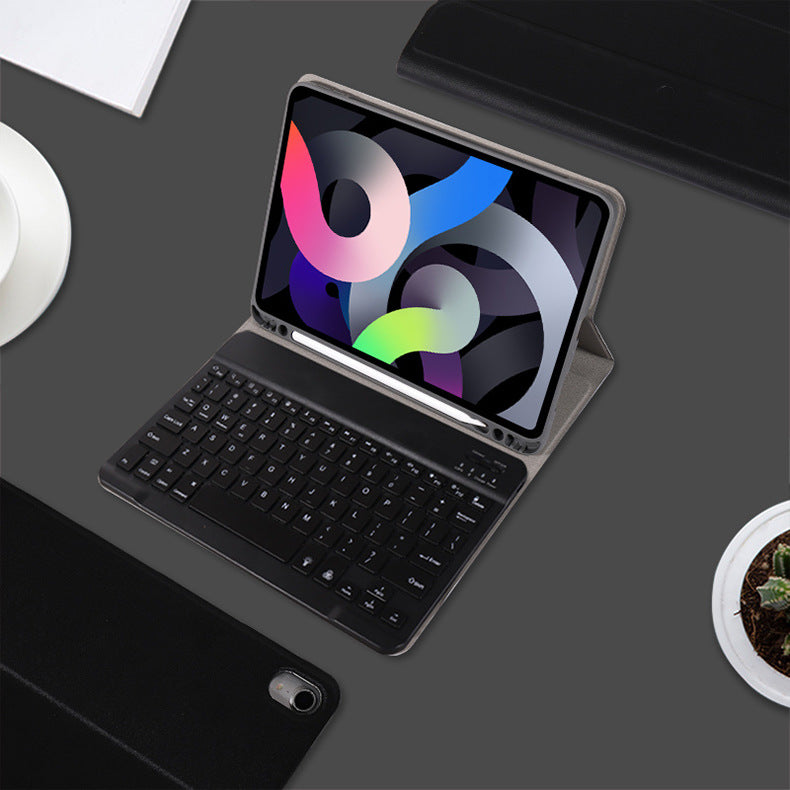 Contrôle de clavier Ipad de protection de fente de stylo Bluetooth sans fil