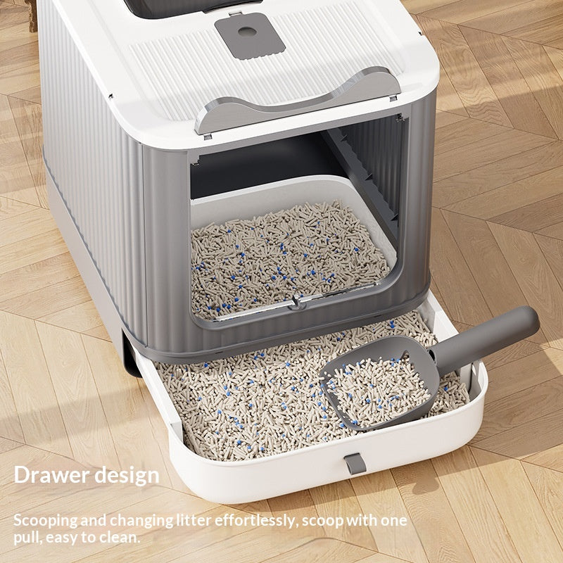 Boîte à litière pour chats