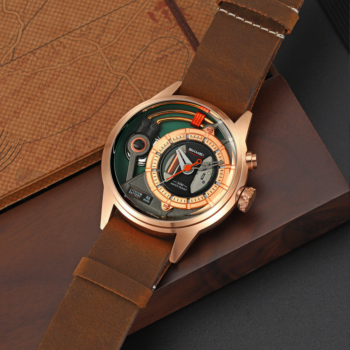 Shimei Montres Créatives Personnalisées Montres Hommes Quartz