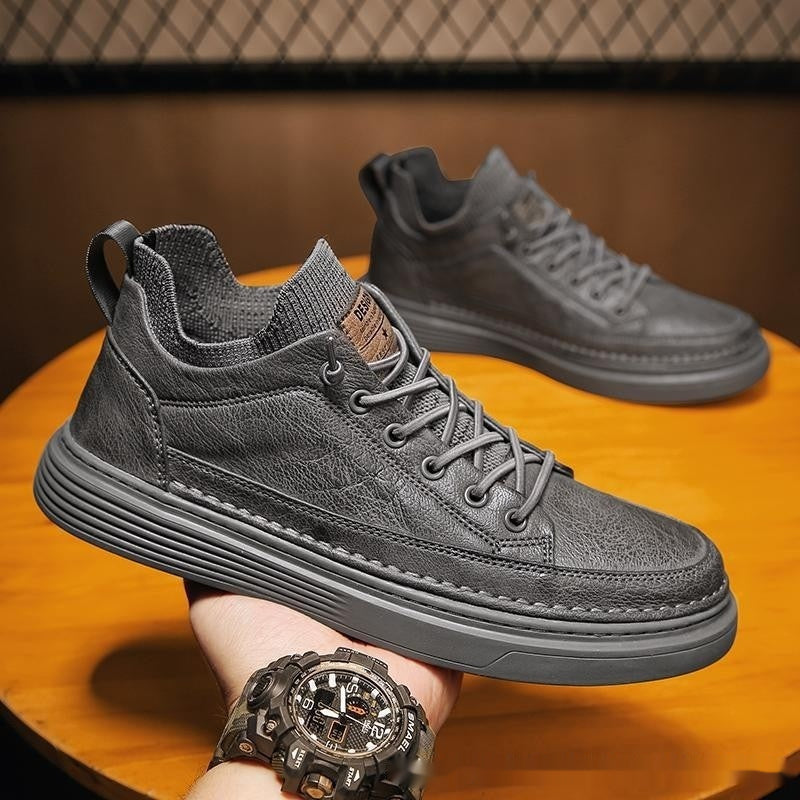 Sneakers antidérapants noirs et légers pour hommes Tous les sports