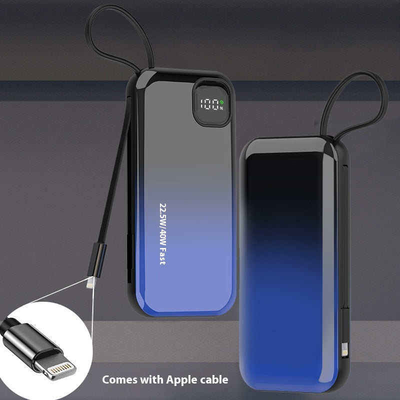 Avec câble intégré Super grande capacité batterie portable pour téléphones mobiles
