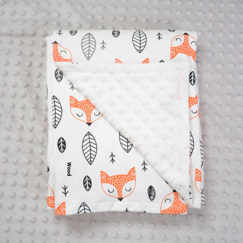 Couverture en coton pur imprimé pour enfants